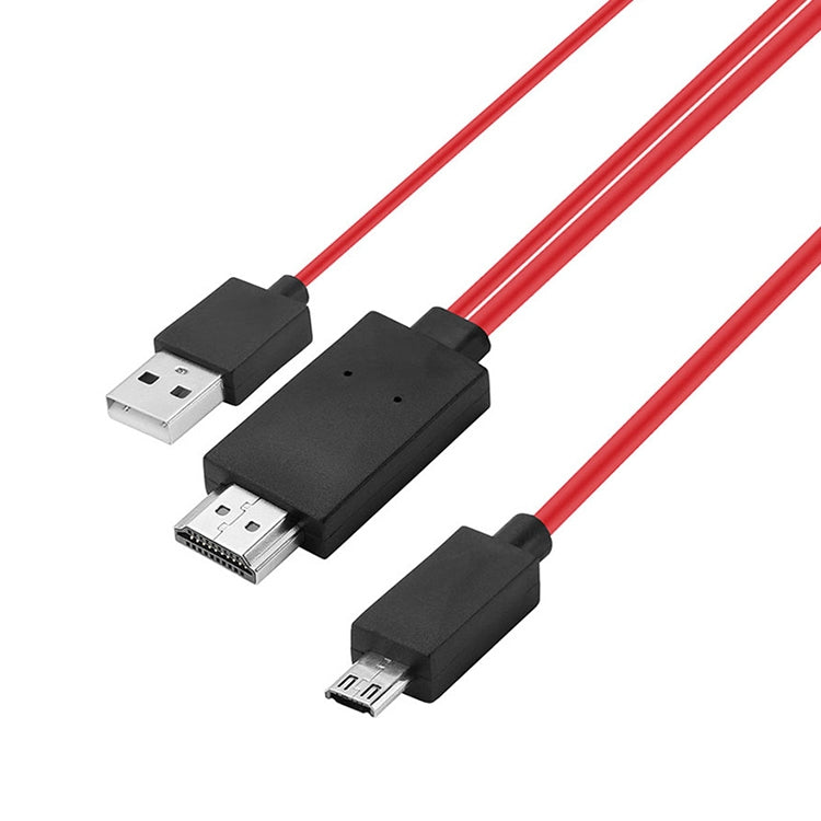 2m Full HD 1080P Micro USB MHL  USB Connector to HDMI Adapter HDTV Adapter Converter Cable
