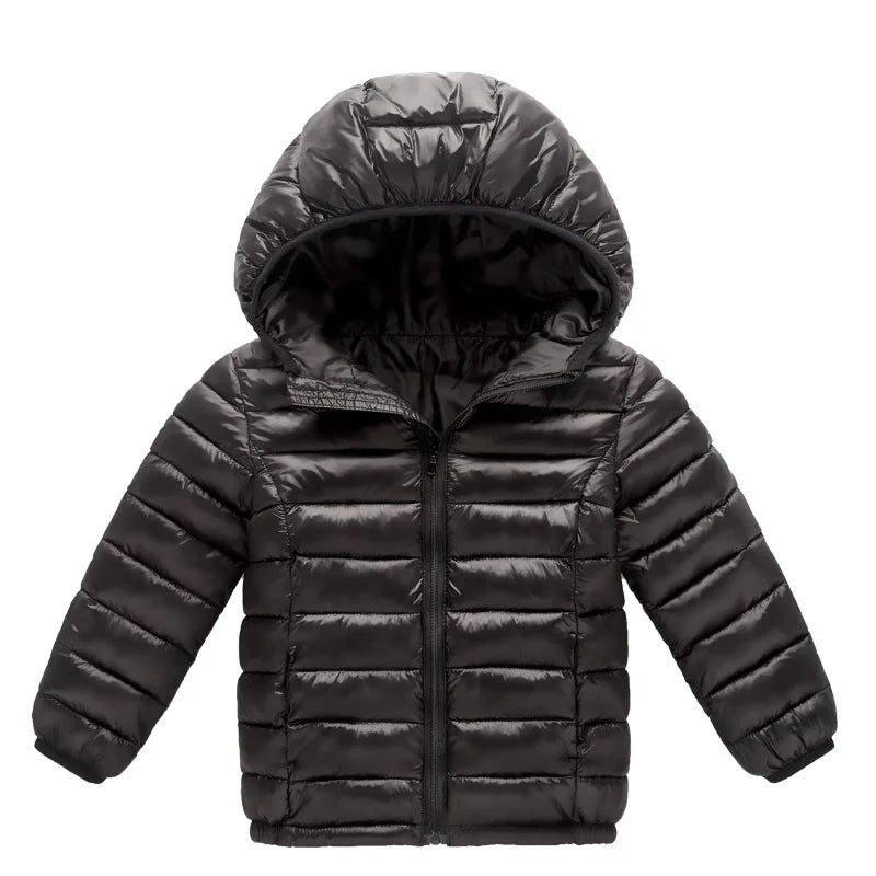 Kids Winter Jacket -30℃ Warm Padded Coat | Thick Velvet Parkas for Children