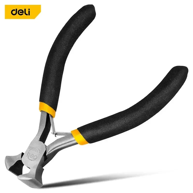 DeLi 1 Piece Multifunctional Hand Tools Jewelry Pliers Equipment Round Nose End Cutting Wire Pliers For Handmade Making Accessor
