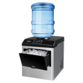 Bullet Ice Maker Electric Commercial Or Homeuse Countertop Automatic Ice Making Machine Ice Cube Making Machine 25kg HZB-25/BF