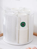 1pc desktop rotary partition cup storage rack Storage rack