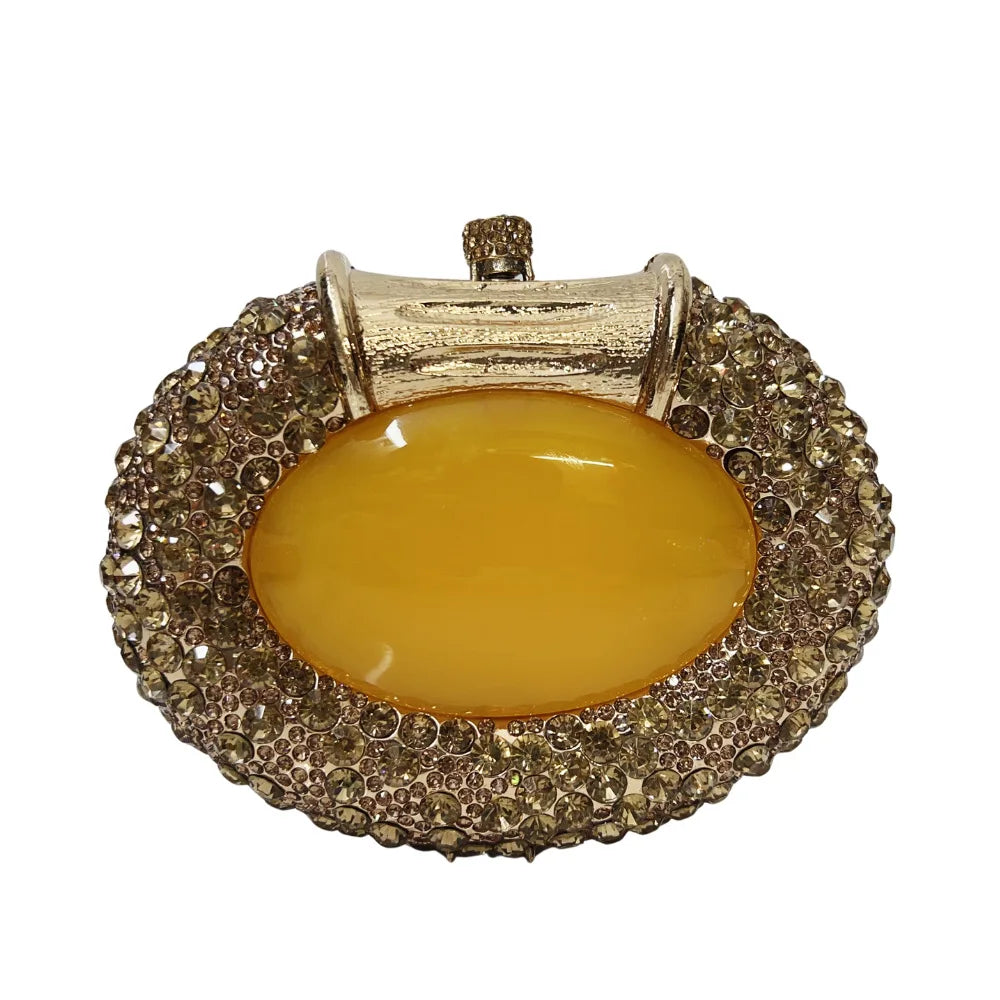 Women's Crystals Evening Party Cocktail Clutches Bag