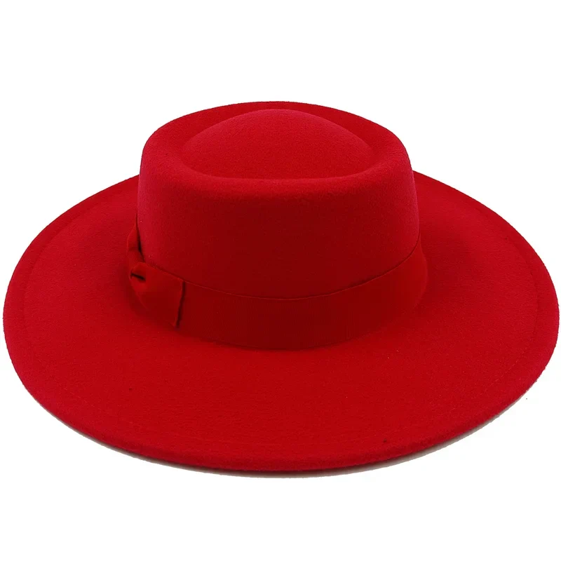Sombrero Raised Top Fedora Hat 2023 New European and American Fedora Hat Jazz