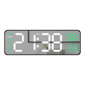 Digital LED Alarm Clock with Calendar,Temperature and Humidity. Acrylic or