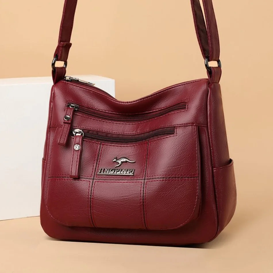 Genuine Brand PU Leather Sac Luxury Handbags Women Bags Designer Shoulder Crossbody Hand Bags for Women 2022 Purses and Handbags
