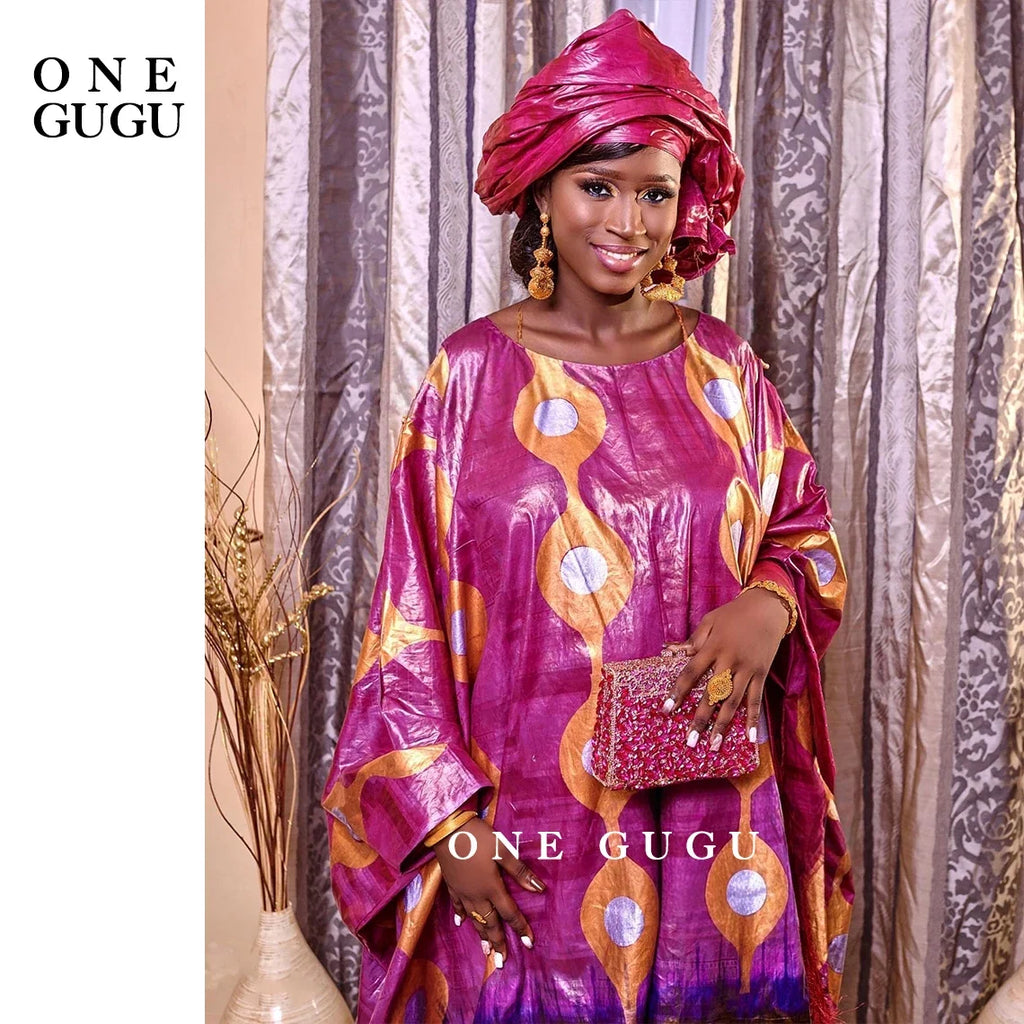 Mali Perfumed First Quality African Dashiki Basin Dress Nigerian Origianl Printing Bazin Riche Wedding Party Boubou Long Robe