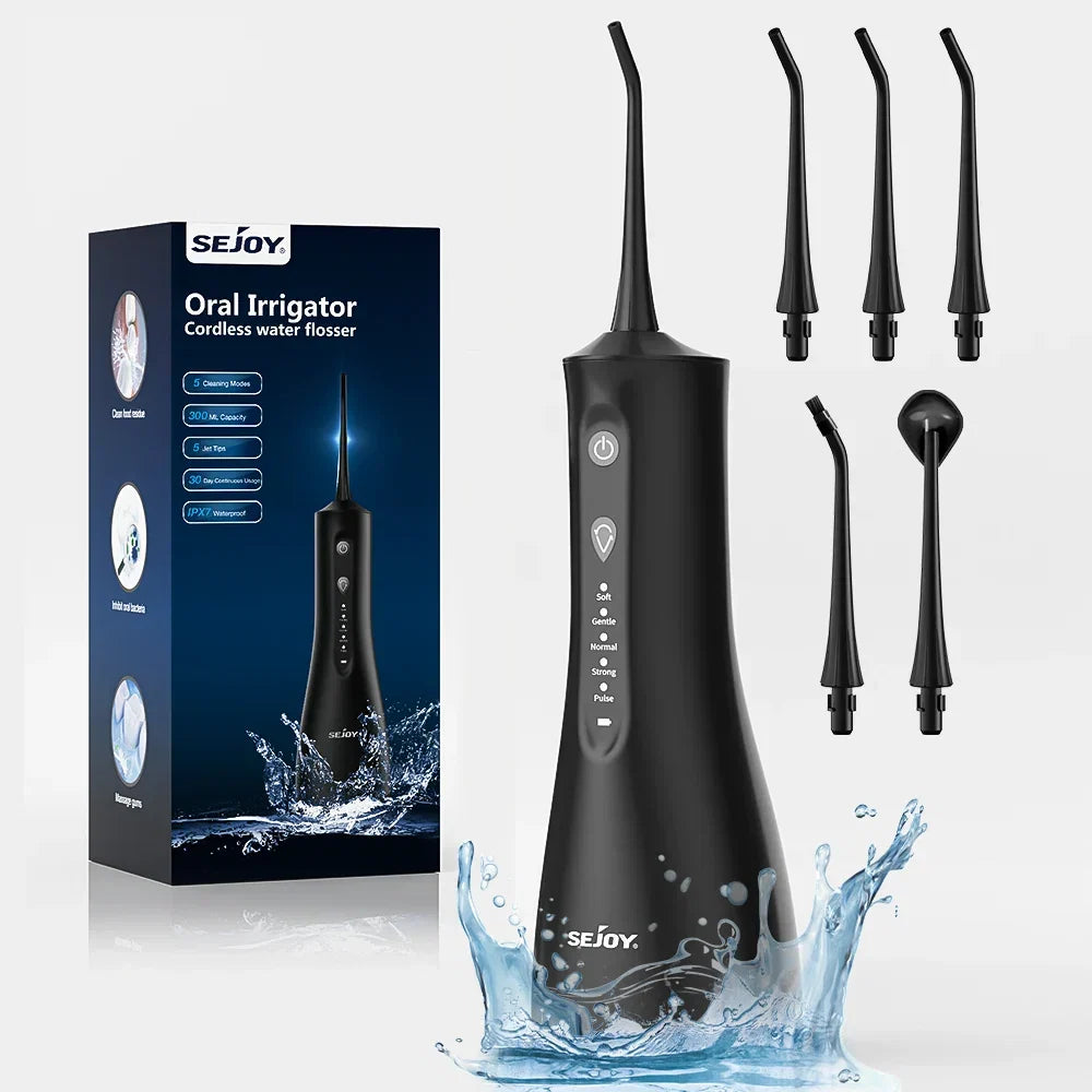 Water Flosser Professional For Teeth, Gums, Braces, Dental Care, Electric Power