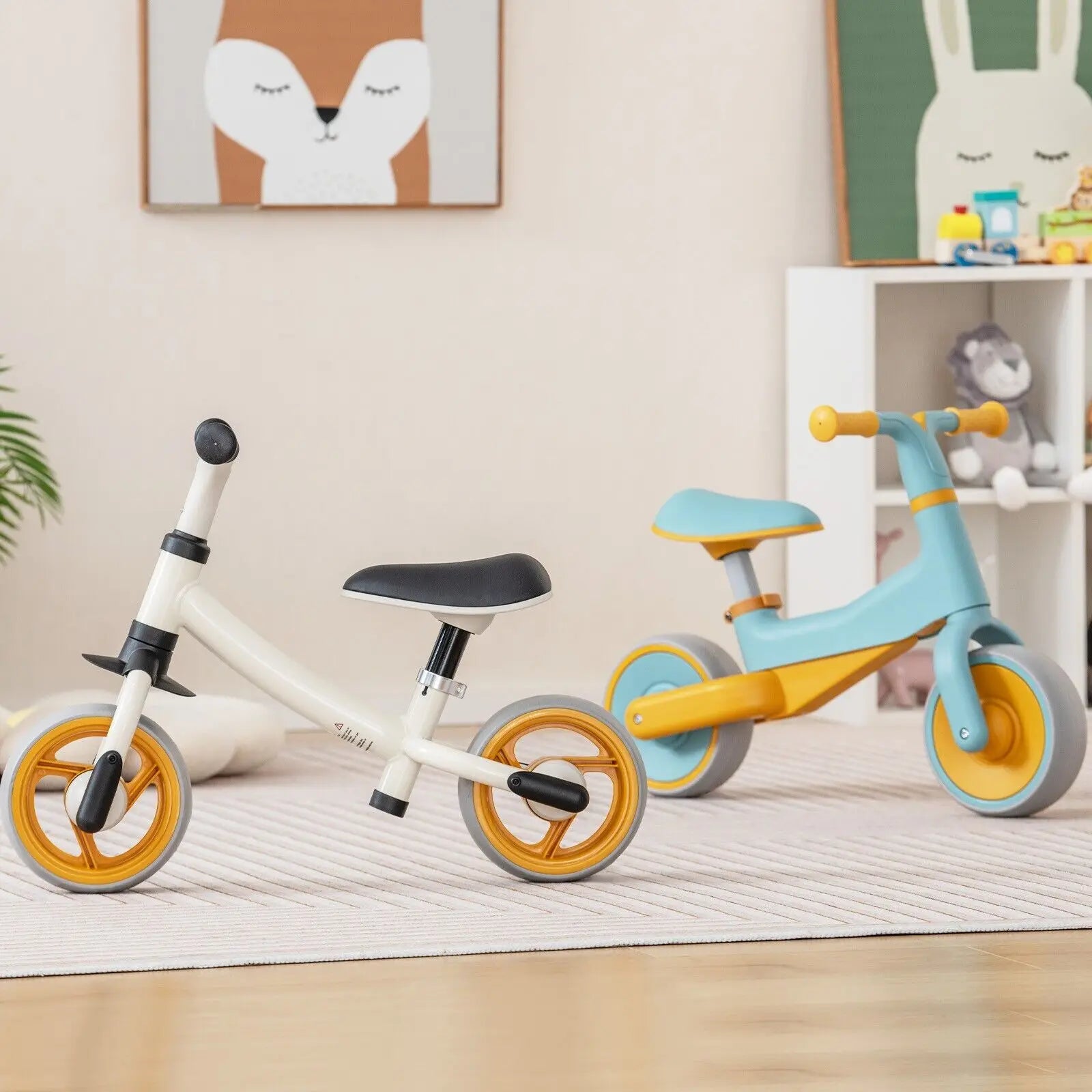 DORTALA Baby Balance Bike 2 Wheels Toddler First Bike No Pedal Infant Baby Walker Riding