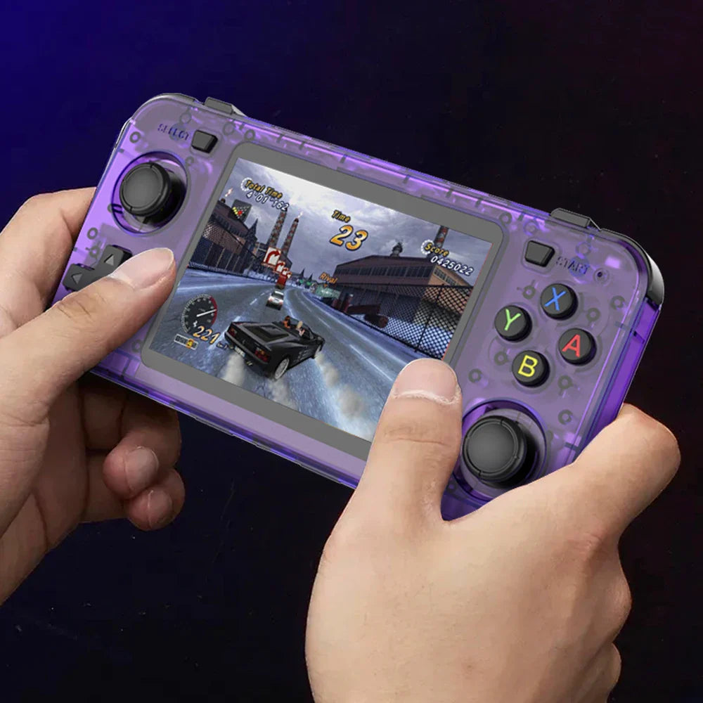 BOYHOM New R36H Retro Handheld Console Open-Source Linux System Classic Game Consoles 3.5 inch IPS Screen Portable Video Player