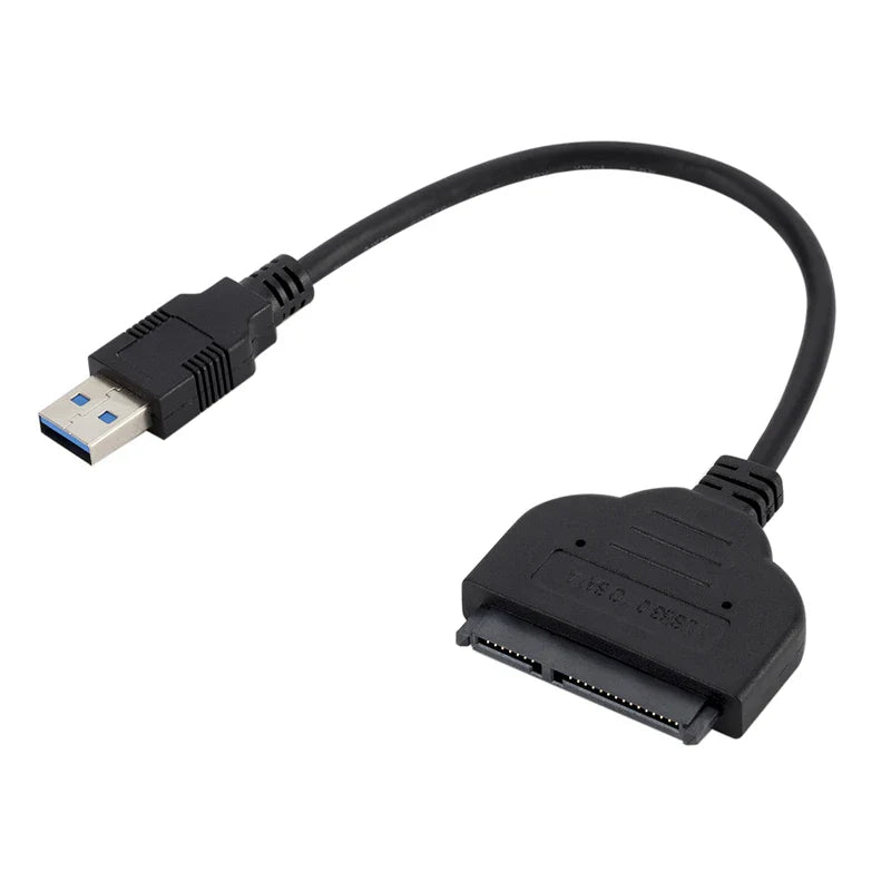 USB 3.0 2.0 SATA 3 Cable Sata Up To 6 Gbps To USB 3.0 Adapter Support 2.5 Inch External HDD SSD Hard Drive 22 Pin Sata III Cable