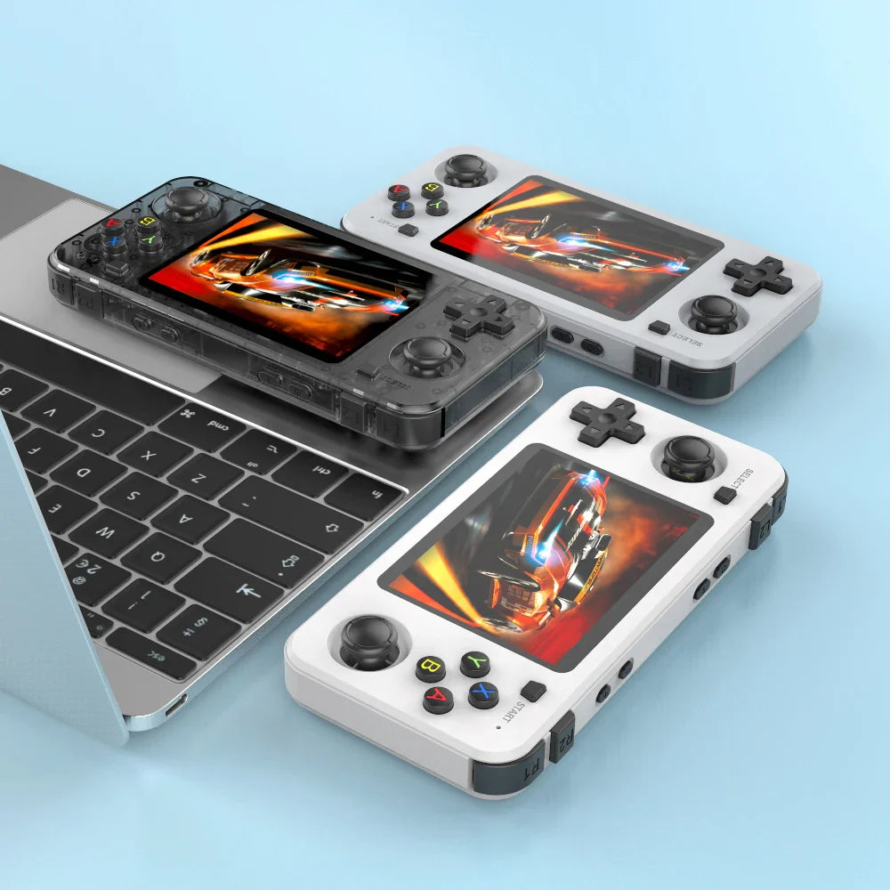 BOYHOM New R36H Retro Handheld Console Open-Source Linux System Classic Game Consoles 3.5 inch IPS Screen Portable Video Player