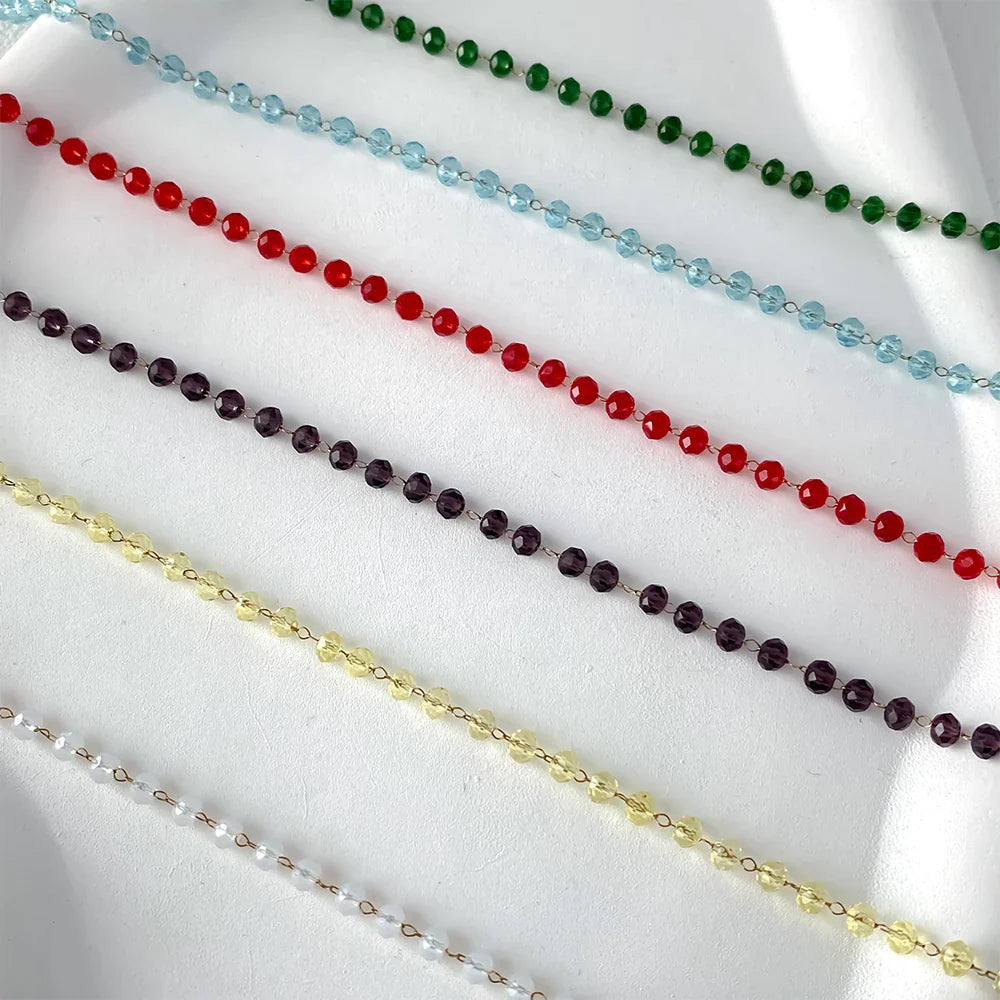 Crystal Beads Necklaces