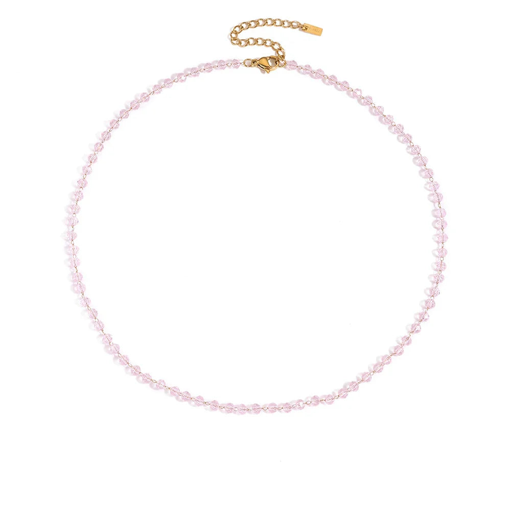 Crystal Beads Necklaces