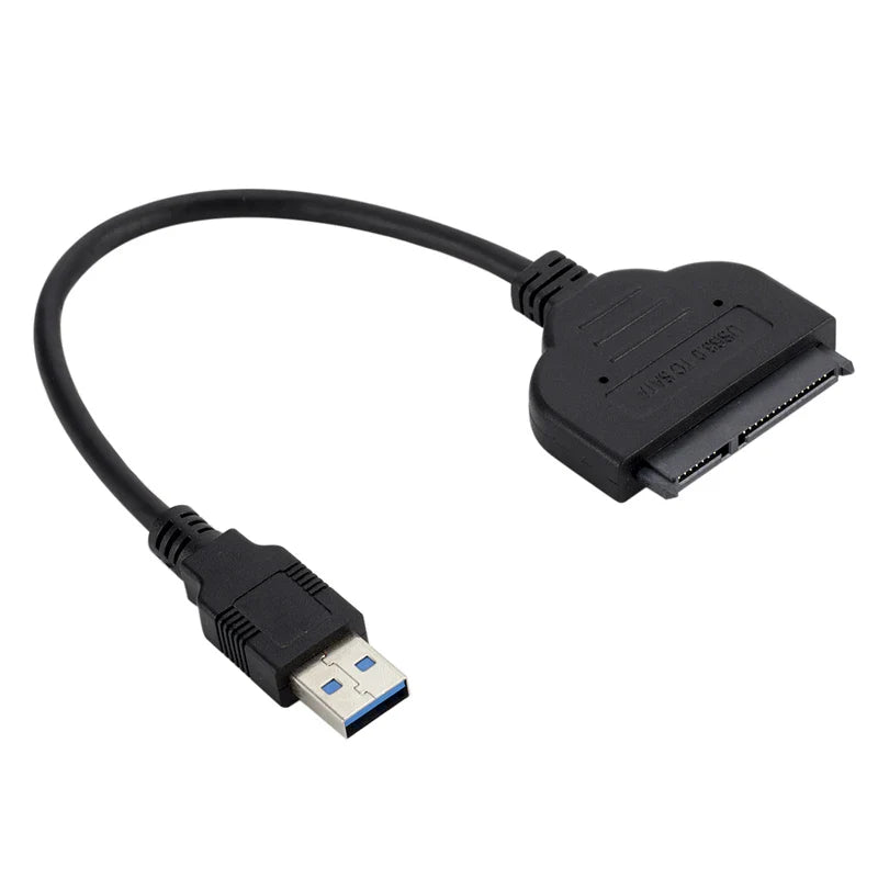USB 3.0 2.0 SATA 3 Cable Sata Up To 6 Gbps To USB 3.0 Adapter Support 2.5 Inch External HDD SSD Hard Drive 22 Pin Sata III Cable