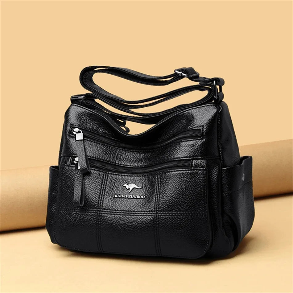 Genuine Brand PU Leather Sac Luxury Handbags Women Bags Designer Shoulder Crossbody Hand Bags for Women 2022 Purses and Handbags