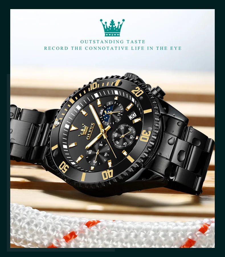 Men's Watches Top Brand Luxury Watch for Men Original Waterproof Stainless
