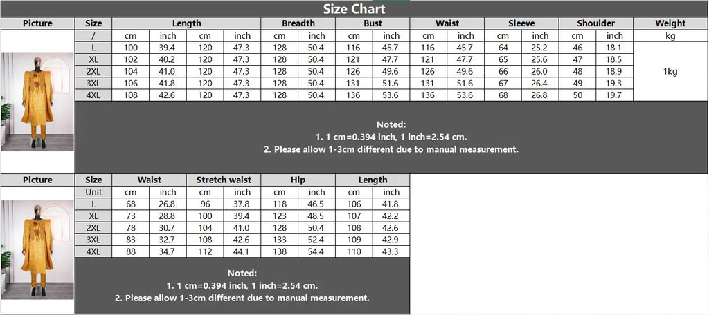 African Men Traditional Embroidery Bazin Riche Dashiki Yellow Shirt Pants 3PCS Bubu Dress Suit