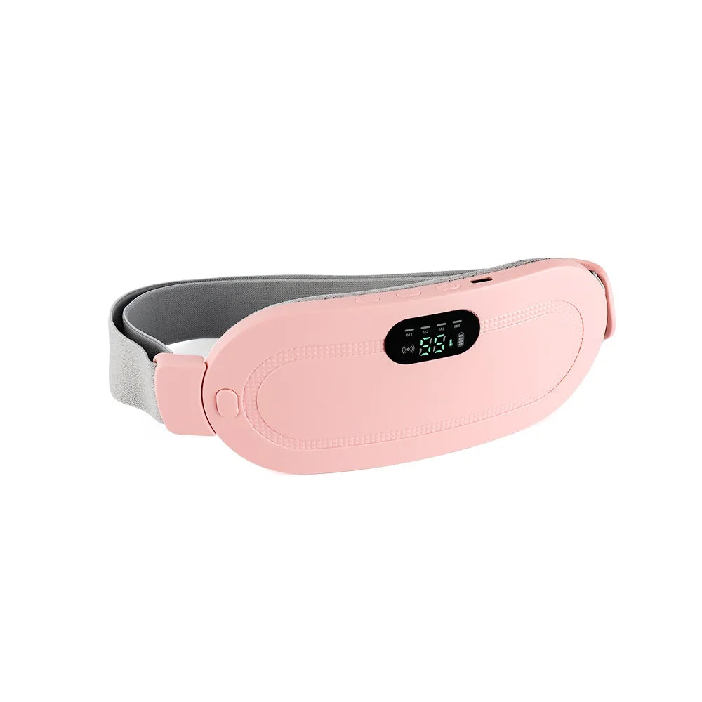 Lady Menstrual Heating Pad Warm Palace Belt Relieve Menstrual Pain Hot Compress Massager Uterus Cold Dysmenorrhea Relieving Belt