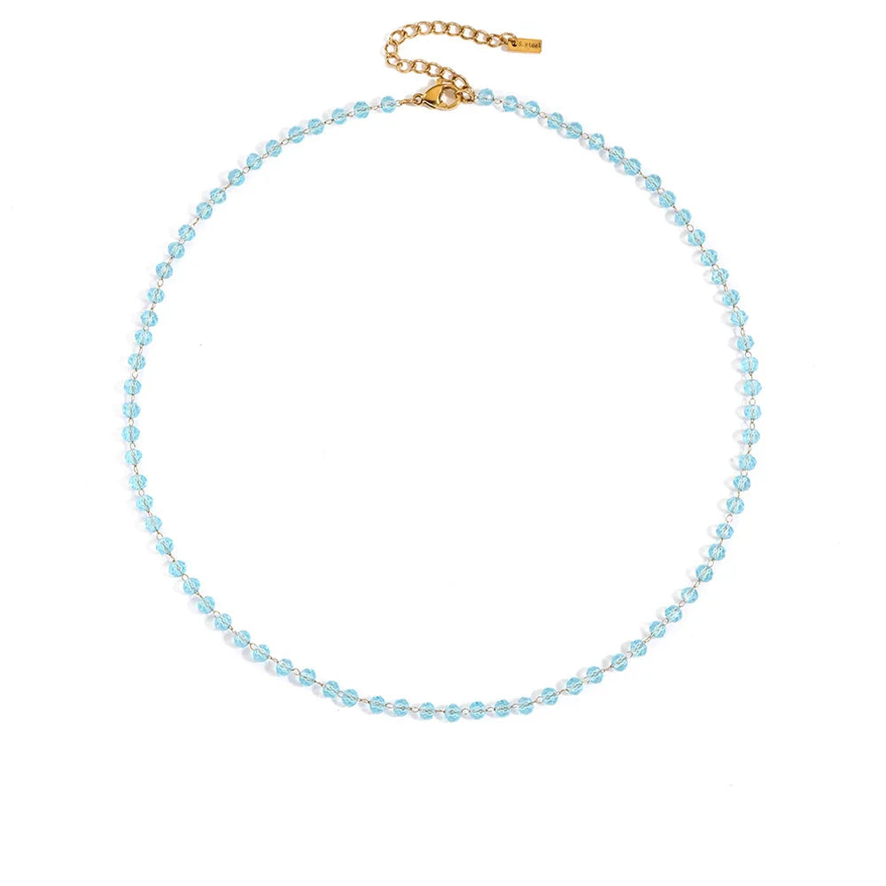 Crystal Beads Necklaces