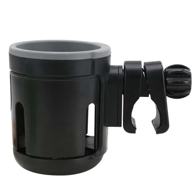 Stroller Cup Holder Phone Support Milk Bottle Drink Cup Holder Conversion 2 Cups for Universal Pram Baby Stroller Accessories