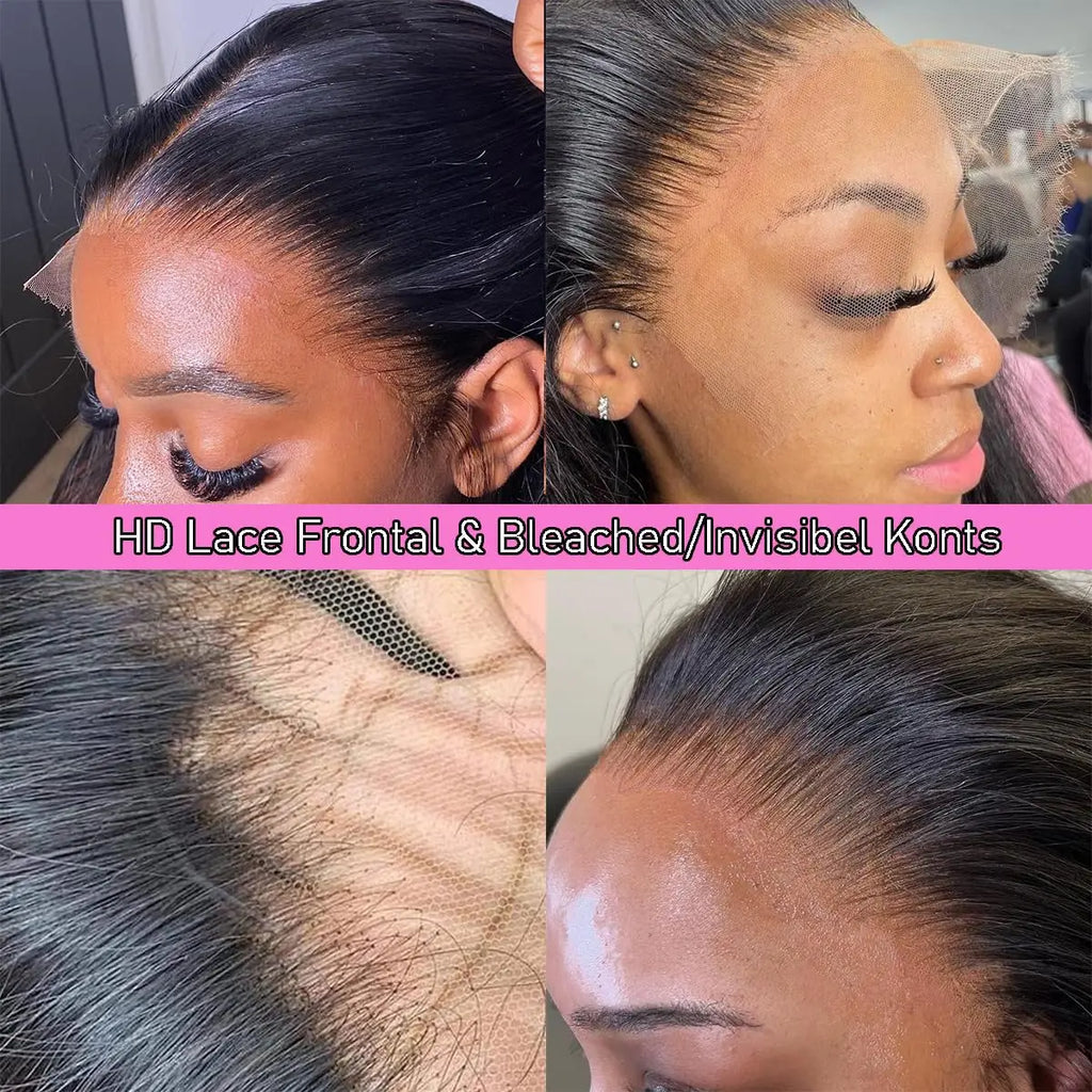 360 Full Lace Front Wig Human Hair Wigs Body Wave 13x6 13x4 HD Lace Front Wig Human Hair Pre Plucked Deep Curly Lace Frontal Wig