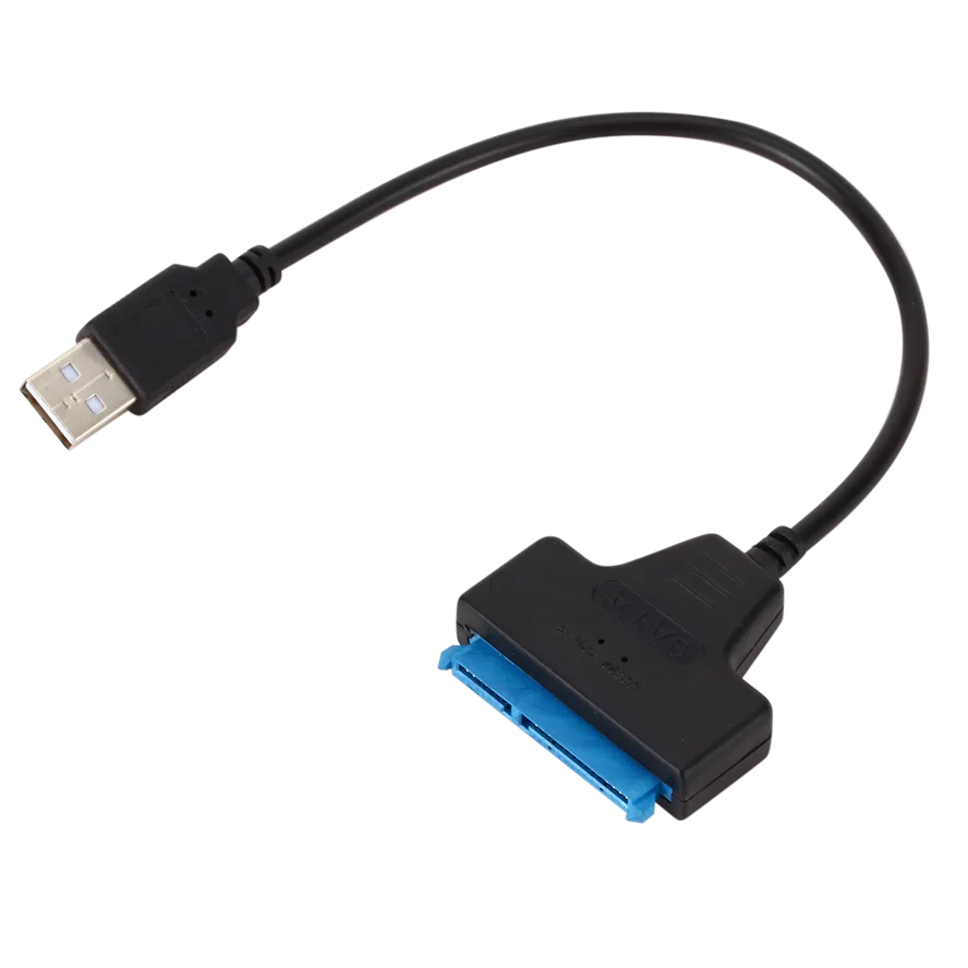 SATA to USB 3.0 / 2.0 Cable Up to 6 Gbps for 2.5 Inch External HDD SSD Hard Drive SATA 3 22 Pin Adapter USB 2.0 to Sata III Cord