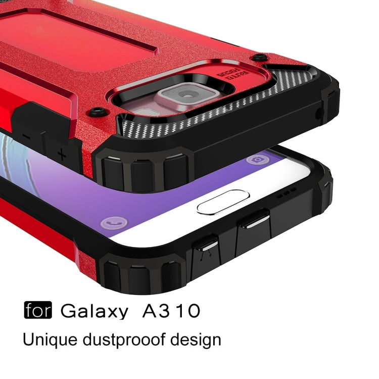 For Galaxy A3 (2016) / A310 Tough Armor TPU + PC Combination Case