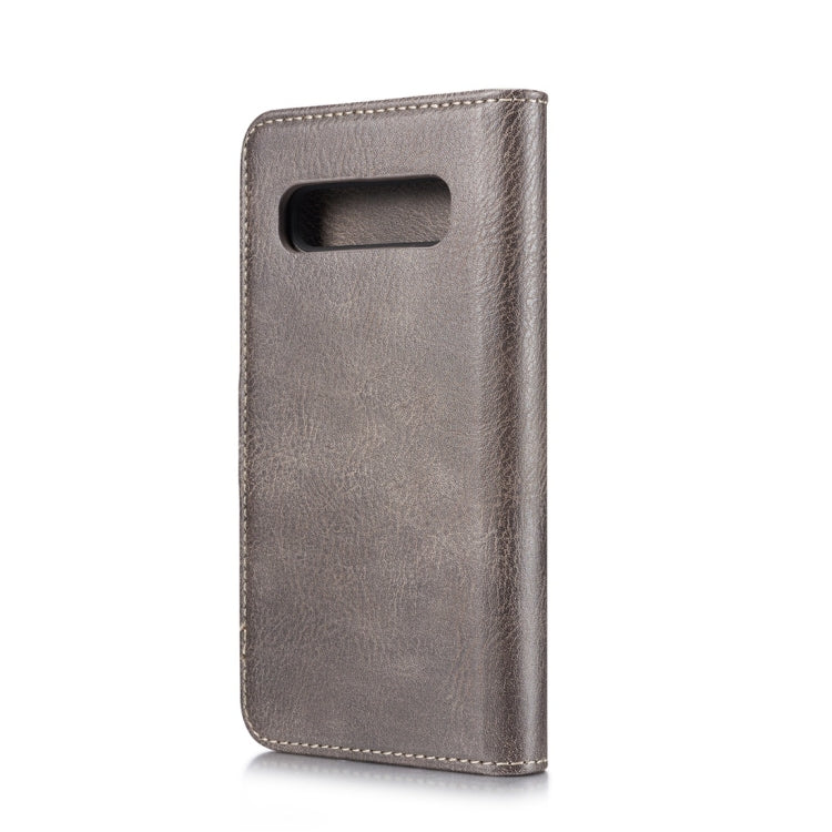 DG.MING Crazy Horse Texture Flip Detachable Magnetic Leather Case for Samsung Galaxy S10, with Holder & Card Slots & Wallet, Galaxy S10, For Samsung Galaxy S10