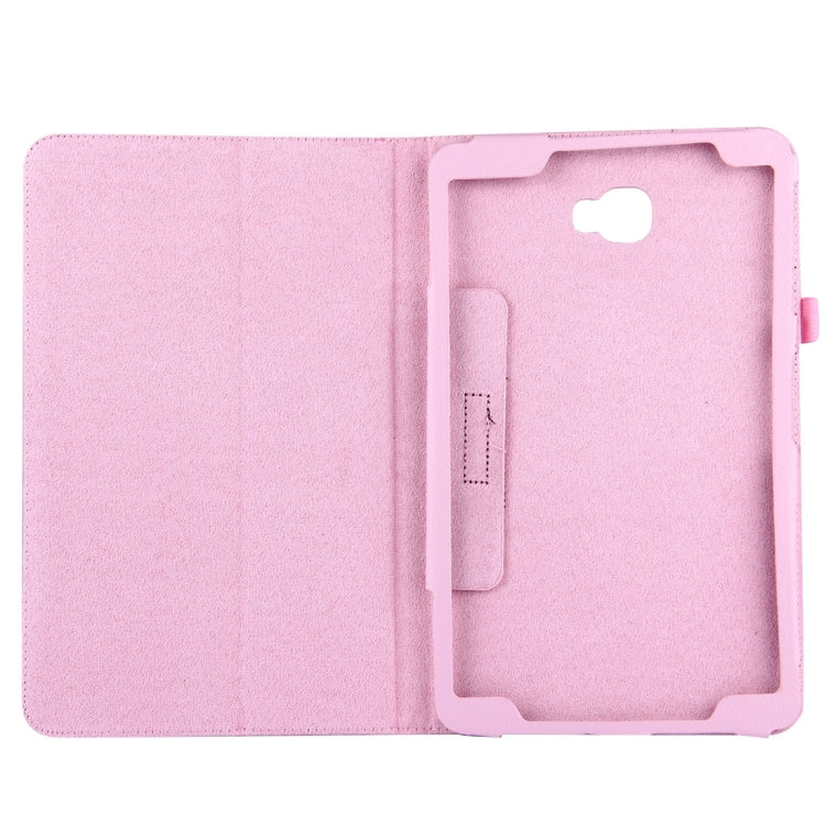 For Galaxy Tab A 10.1 / T580 Litchi Texture Magnetic Horizontal Flip Leather Case with Holder & Sleep / Wake-up Function, For Galaxy Tab A 10.1 (2016), For Galaxy Tab A 10.1 (2016) / T580, Galaxy Tab A 10.1 (2016)