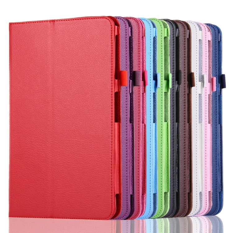 For Galaxy Tab A 10.1 / T580 Litchi Texture Magnetic Horizontal Flip Leather Case with Holder & Sleep / Wake-up Function, For Galaxy Tab A 10.1 (2016), For Galaxy Tab A 10.1 (2016) / T580, Galaxy Tab A 10.1 (2016)