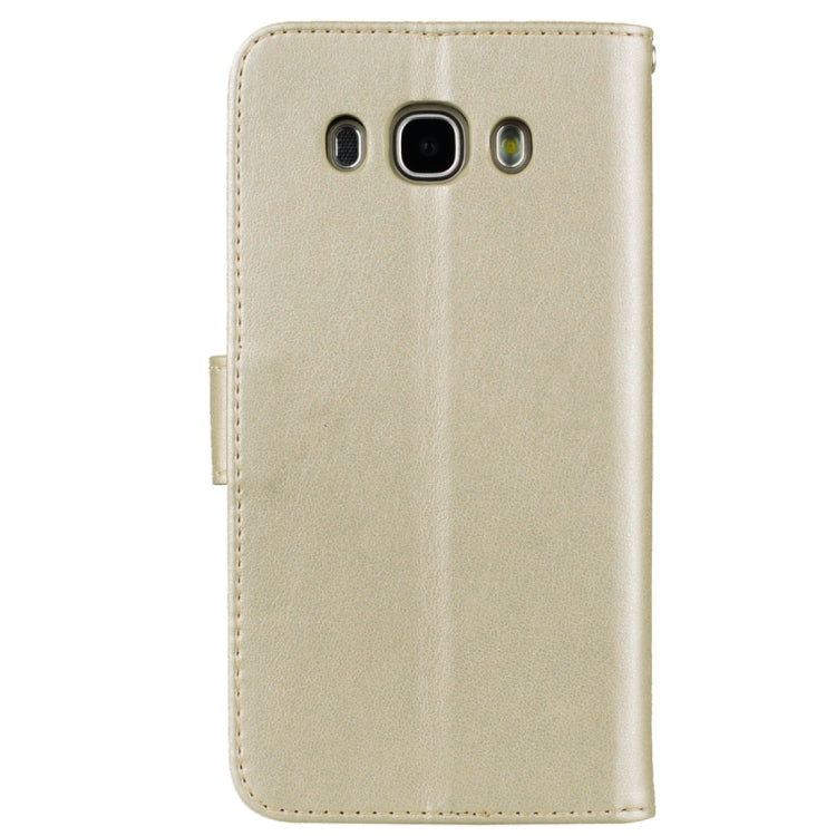 For Galaxy J5 (2016) / J510 Roses Pressed Flowers Pattern Flip Leather Case with Holder & Card Slots & Wallet, For Samsung Galaxy J5 (2016) / J510, For Galaxy J5 (2016) / J510