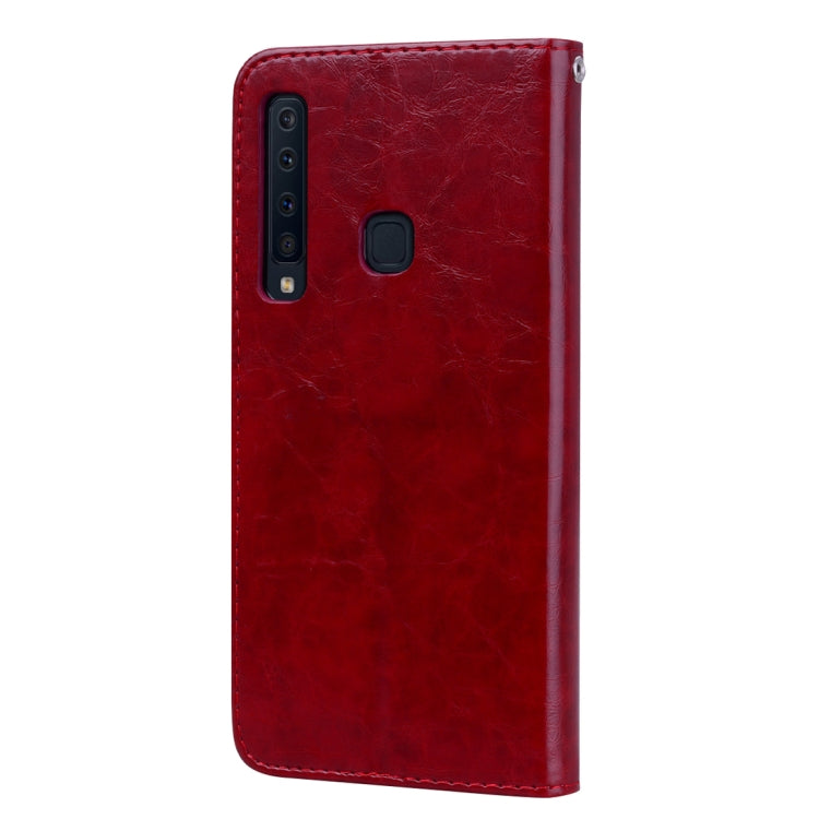 Business Style Oil Wax Texture Horizontal Flip Leather Case for Samsung Galaxy A9 (2018) / A9s, with Holder & Card Slots & Wallet c, For Galaxy A9 (2018) / A9s