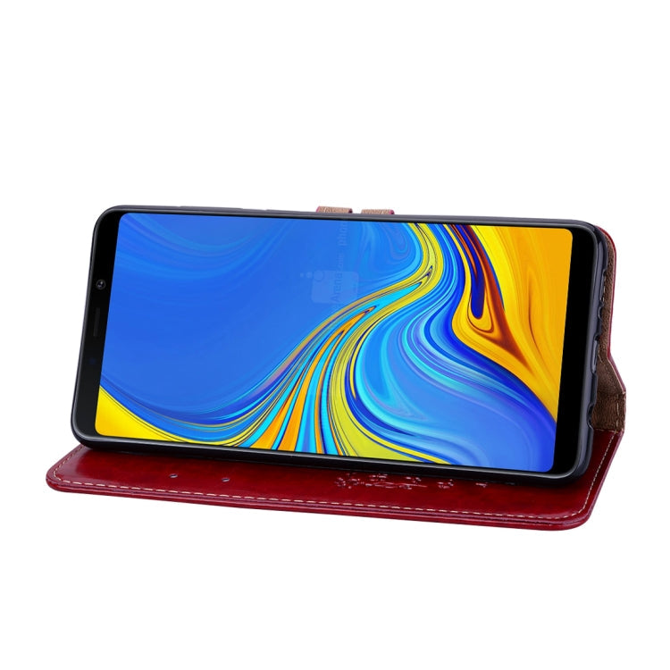 Business Style Oil Wax Texture Horizontal Flip Leather Case for Samsung Galaxy A9 (2018) / A9s, with Holder & Card Slots & Wallet c, For Galaxy A9 (2018) / A9s