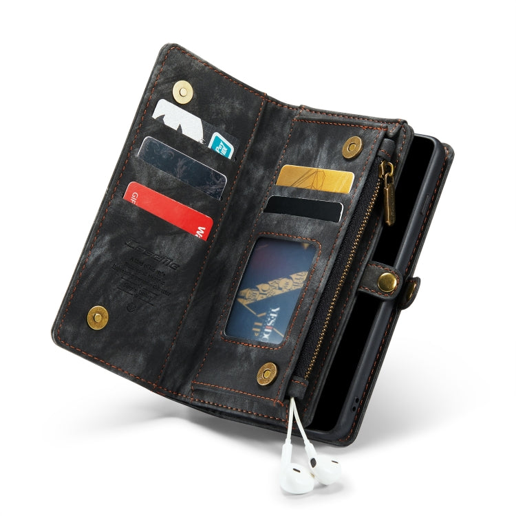 For Samsung Galaxy S10 CaseMe-008 Detachable Multifunctional Flip Leather Phone Case(Black)