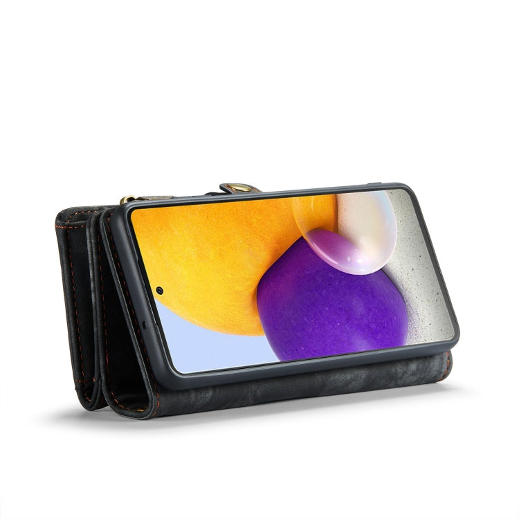 For Samsung Galaxy S10 CaseMe-008 Detachable Multifunctional Flip Leather Phone Case(Black)