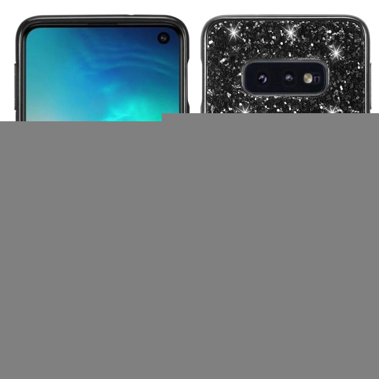 Glitter Powder Shockproof TPU Protective Case for Galaxy S10+, For Galaxy S10+