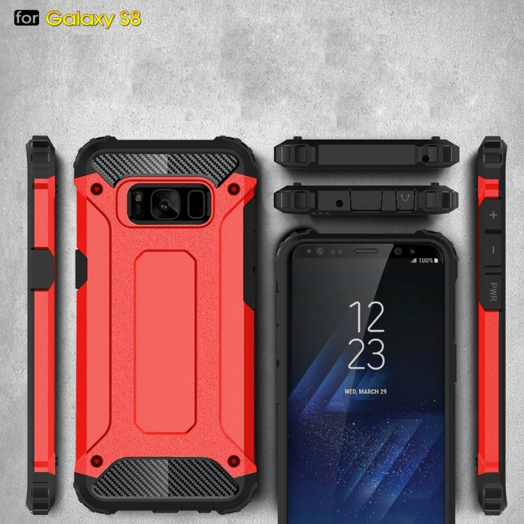 For Galaxy S8 Rugged Armor TPU + PC Combination Case, For Galaxy S8, For Samsung Galaxy S8, For Samsung  Galaxy S8