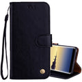 For Samsung Galaxy Note 8 Business Style Oil Wax Texture Horizontal Flip Leather Case with Holder & Card Slots & Wallet, For Galaxy Note 8