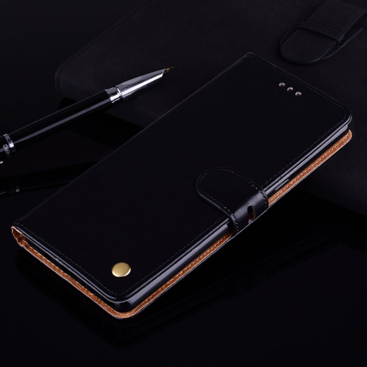 For Samsung Galaxy Note 8 Business Style Oil Wax Texture Horizontal Flip Leather Case with Holder & Card Slots & Wallet, For Galaxy Note 8