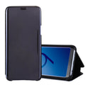 For Galaxy S9+ Electroplating Mirror Horizontal Flip Leather Case with Holder, For Galaxy S9+