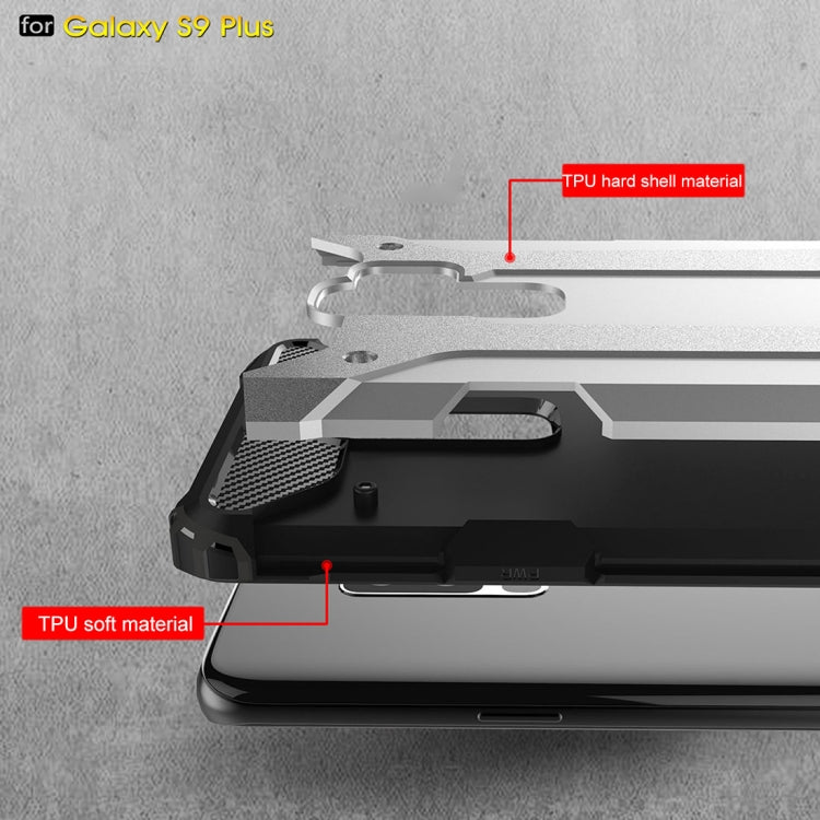 For Galaxy S9+ TPU + PC 360 Degree Protection Shockproof Protective Back Case, For Galaxy S9+, For Samsung Galaxy S9+