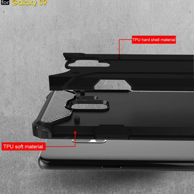 For Galaxy S9 TPU + PC 360 Degree Protection Shockproof Protective Back Case, For Galaxy S9, For Samsung Galaxy S9