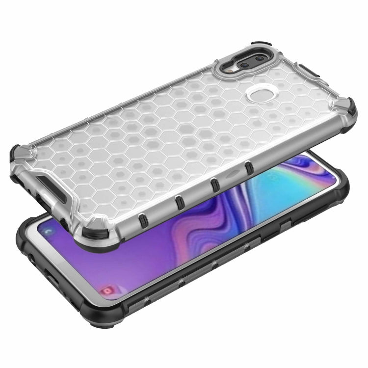 Honeycomb Shockproof PC + TPU Case for Galaxy M20, For Galaxy M20 1, For Galaxy M20, For Galaxy M20 2