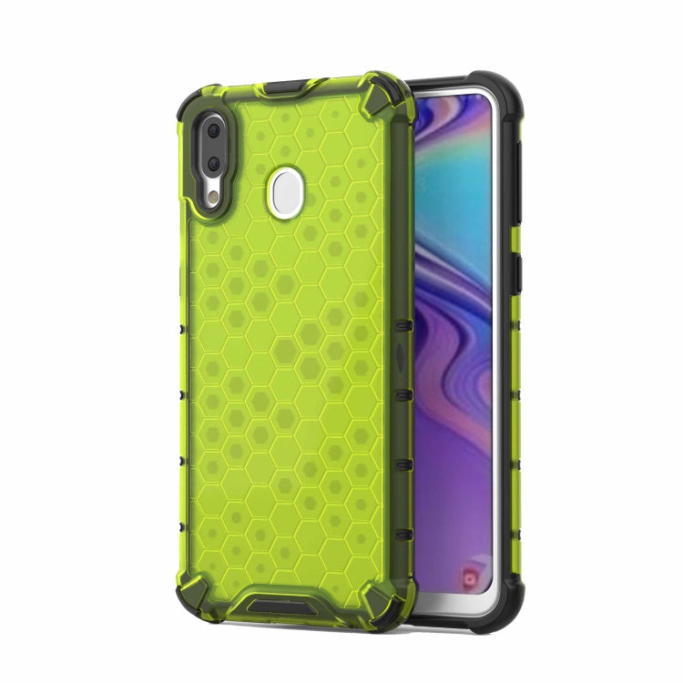 Honeycomb Shockproof PC + TPU Case for Galaxy M20, For Galaxy M20 1, For Galaxy M20, For Galaxy M20 2