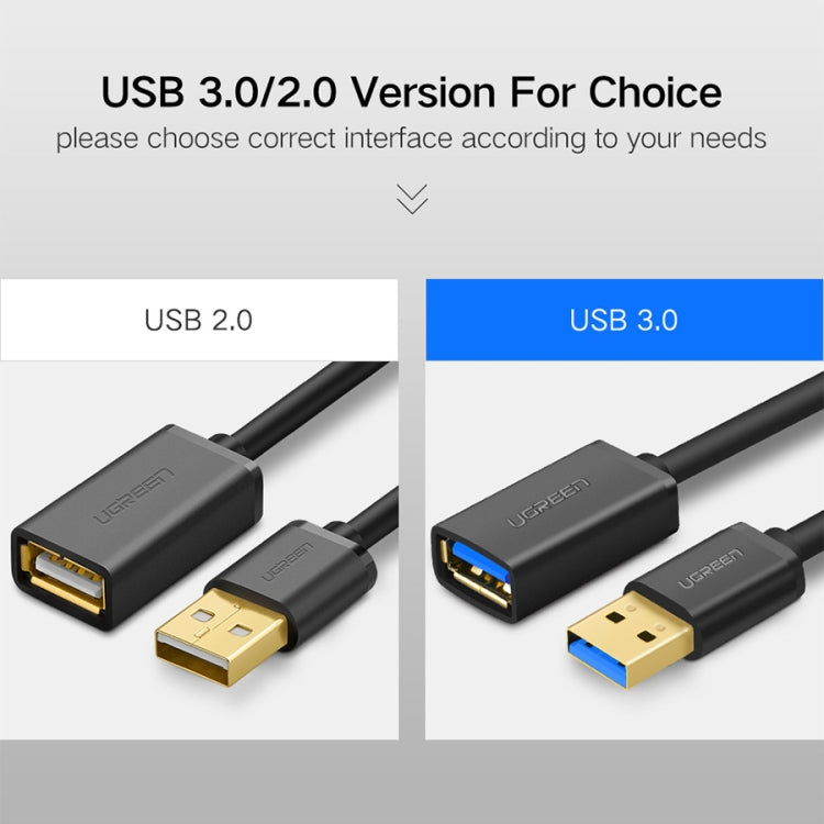 Ugreen 3m USB 3.0 Male to Female Data Sync Super Speed Transmission Extension Cord Cable