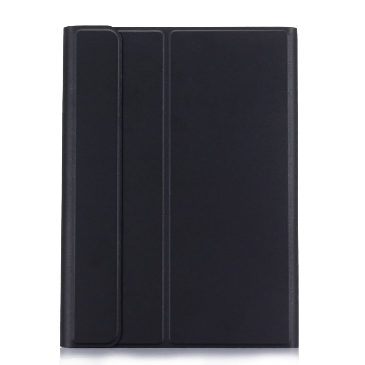 A860 For Samsung Galaxy Tab S6 10.5 inch T860 / T865 Detachable Bluetooth Keyboard Tablet Case with Pen Holder Elastic Strap(Black)