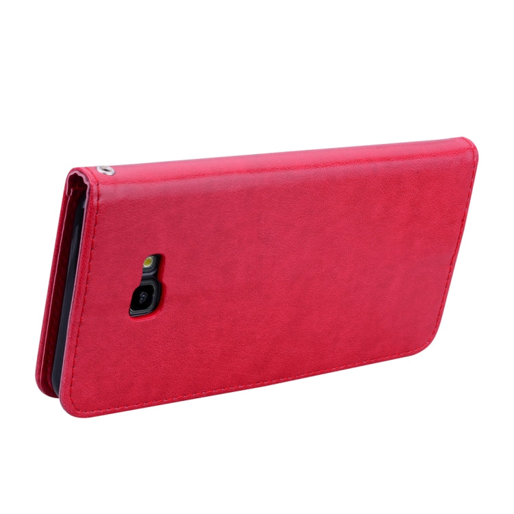 Rose Embossed Horizontal Flip PU Leather Case for Samsung Galaxy J4 Plus, with Holder & Card Slots & Wallet, For Samsung Galaxy J4 Plus