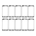 For Galaxy J3 (2016) / J320 10pcs Front Housing Adhesive, For Samsung Galaxy J3 (2016)