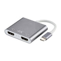 4K Ultra HD Dual HDMI Interface Output to USB-C / Type-C Adapter, 9175B