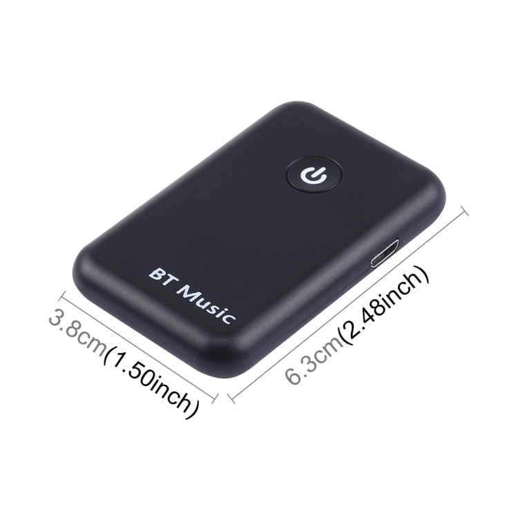 YPF-03 2 in 1 Bluetooth 4.2 Transmitter & Receiver  3.5mm Wireless Audio Adapter, Transmission Distance: 20m, For PC, TV, Home Stereo, Phone